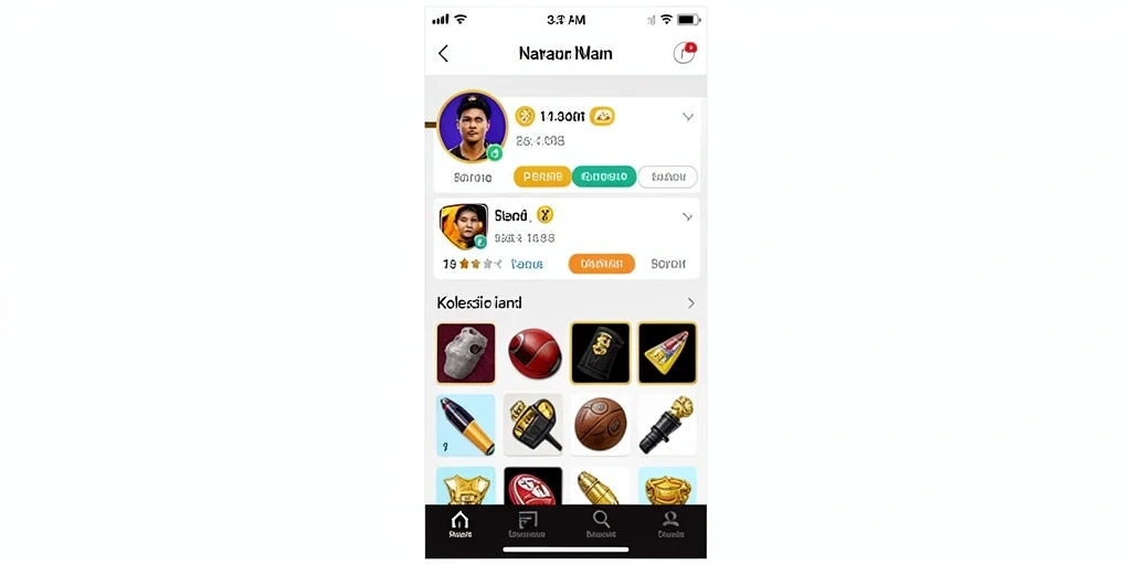 Tampilan grafis yang menawan dalam game.