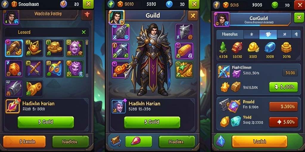 Screenshoot menampilkan level seru dengan grafis menawan.
