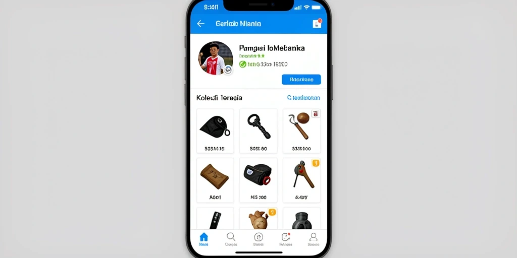 Screenshot menampilkan karakter utama dalam aksi penuh semangat.