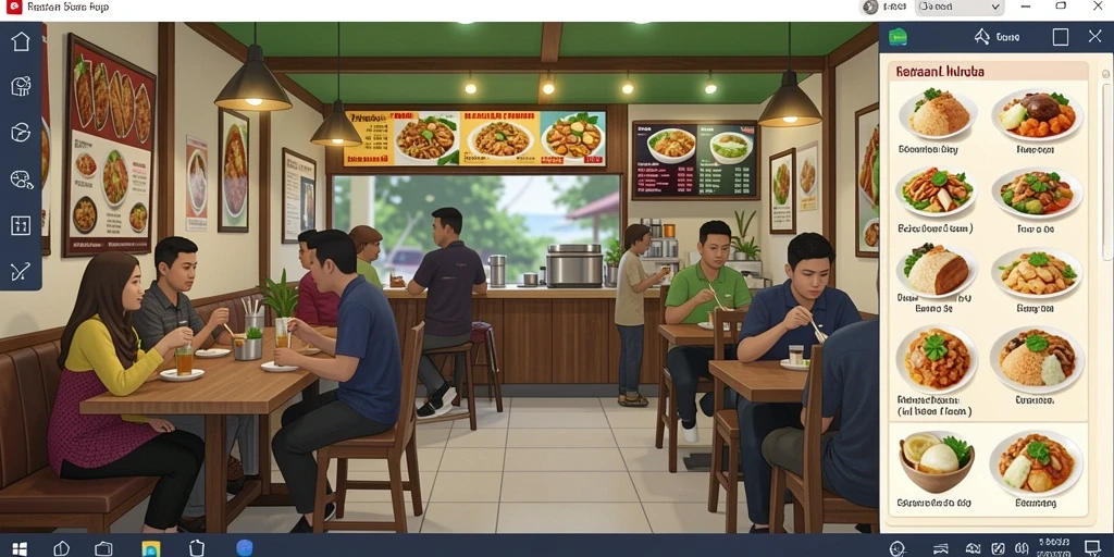 Tampilan antarmuka yang menarik dan mudah dinavigasi.