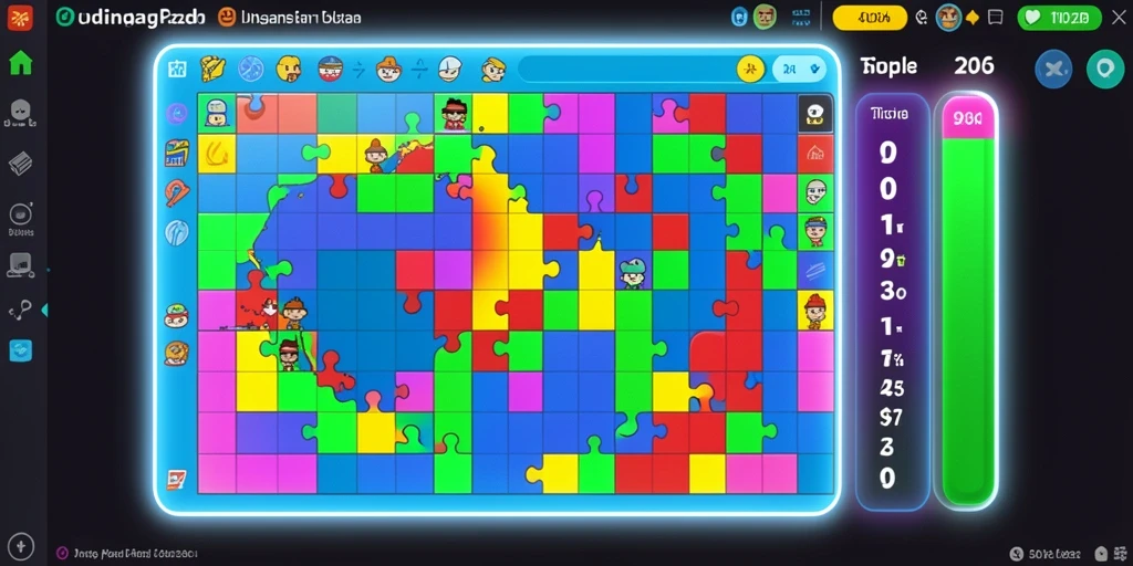 Tampilan utama game MEGASLOTO dengan tema menarik.