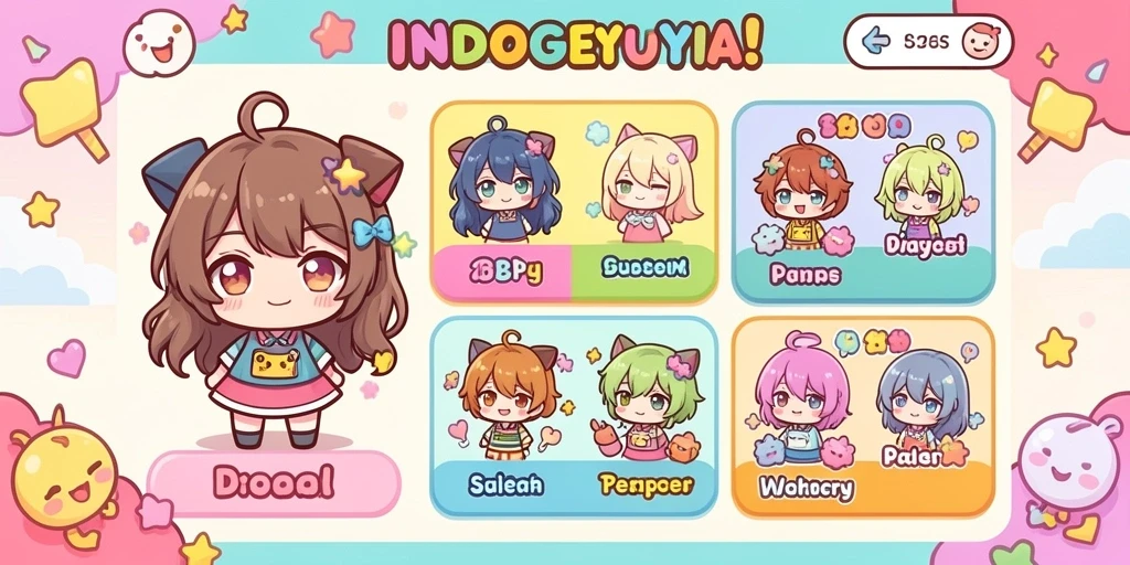 Tampilan awal yang mengesankan dengan berbagai pilihan slot.
