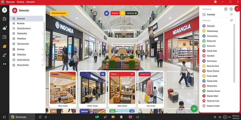 Tampilan antarmuka yang user-friendly dan menarik.