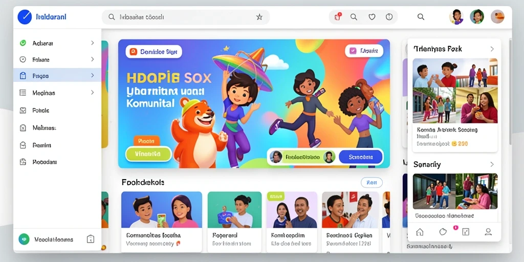 Tampilan antarmuka yang intuitif dan mudah dipahami.
